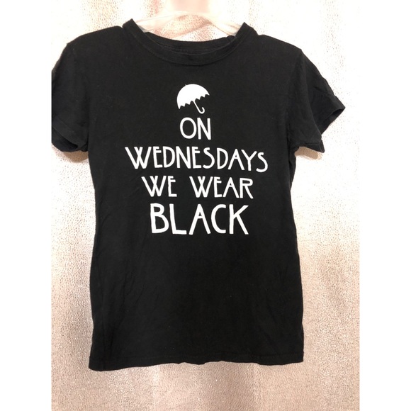 On Wednesday’s We Wear Black AHS Coven Top - Picture 1 of 3